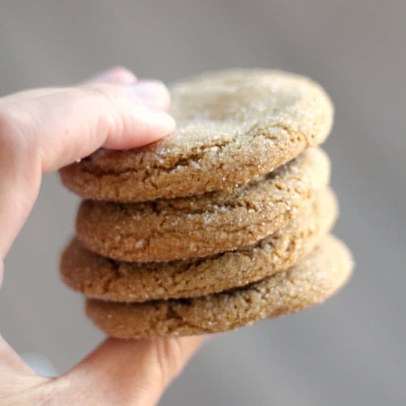 Soft And Chewy Ginger Cookies Recipe Six Sisters Stuff 6022