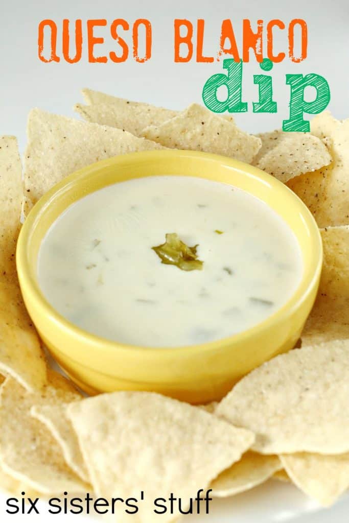 Queso Blanco Dip (White Cheese Dip) – Six Sisters' Stuff
