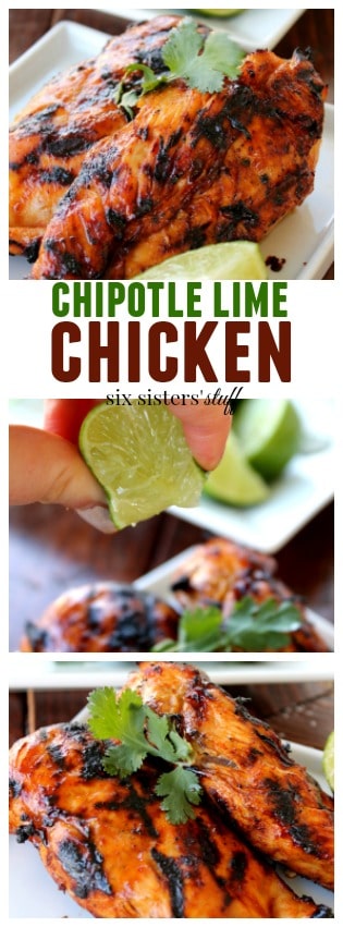 Chipotle Lime Chicken | Six Sisters' Stuff