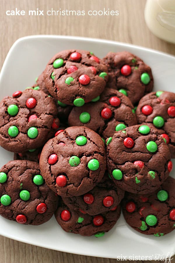 Cake Mix Christmas Cookies – Six Sisters' Stuff