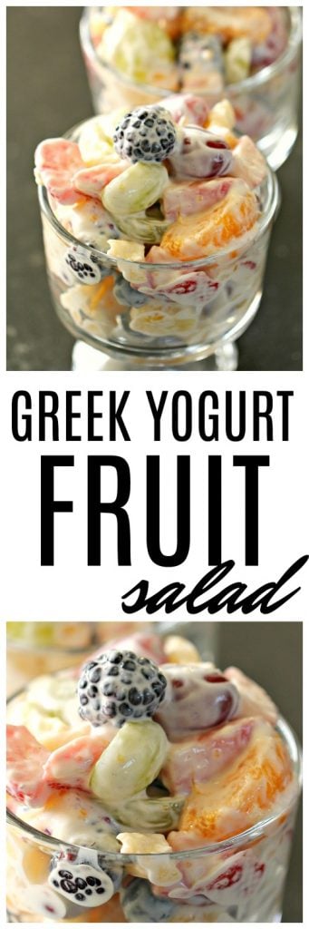 Greek Yogurt Fruit Salad – Six Sisters' Stuff