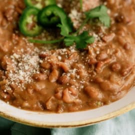 Slow Cooker Refried Beans