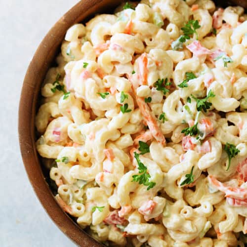 old fashioned macaroni salad food network