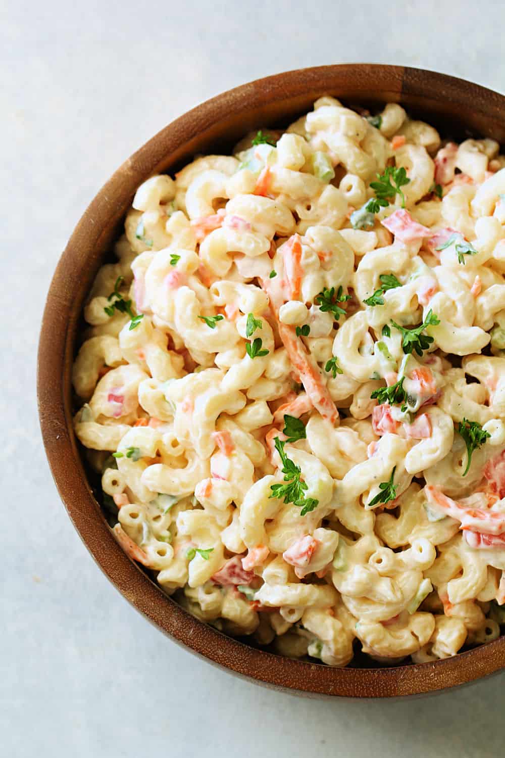 old fashioned macaroni salad recipe with ranch dressing