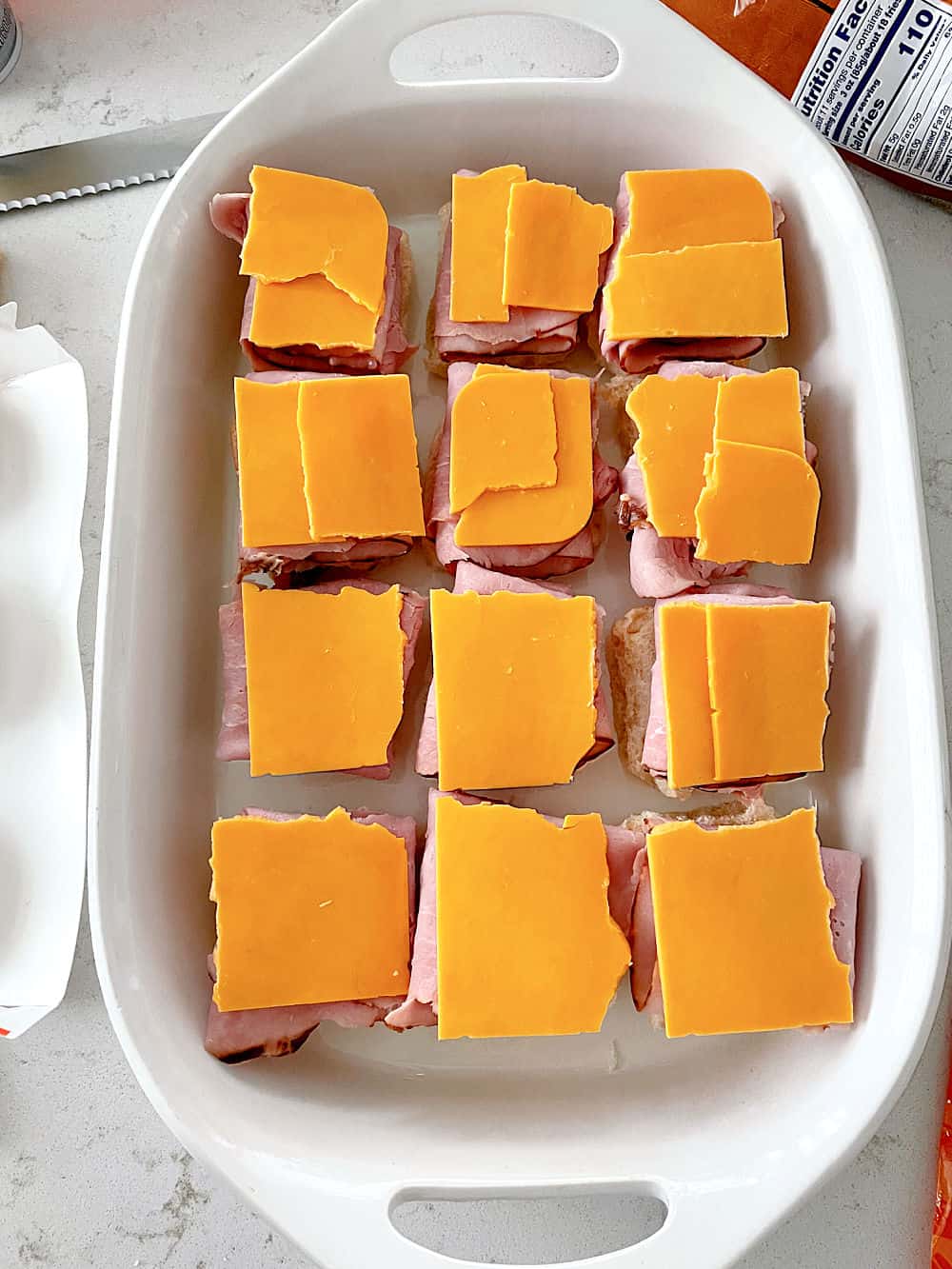 Ham and Cheese Sliders Sandwiches (Tailgate Party Food)