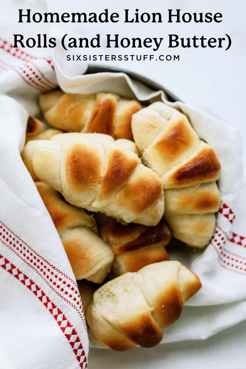 Homemade Lion House Rolls Recipe (and Honey Butter)