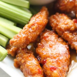 wingers sticky chicken fingers