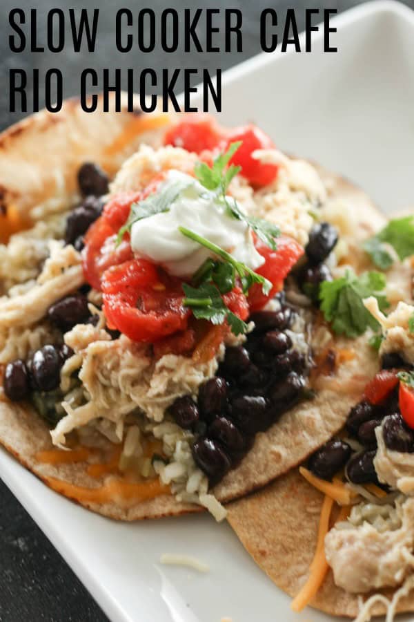 Instant Pot Cafe Rio Chicken - Real Mom Kitchen 