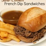 French Dip Crescents With Au Jus