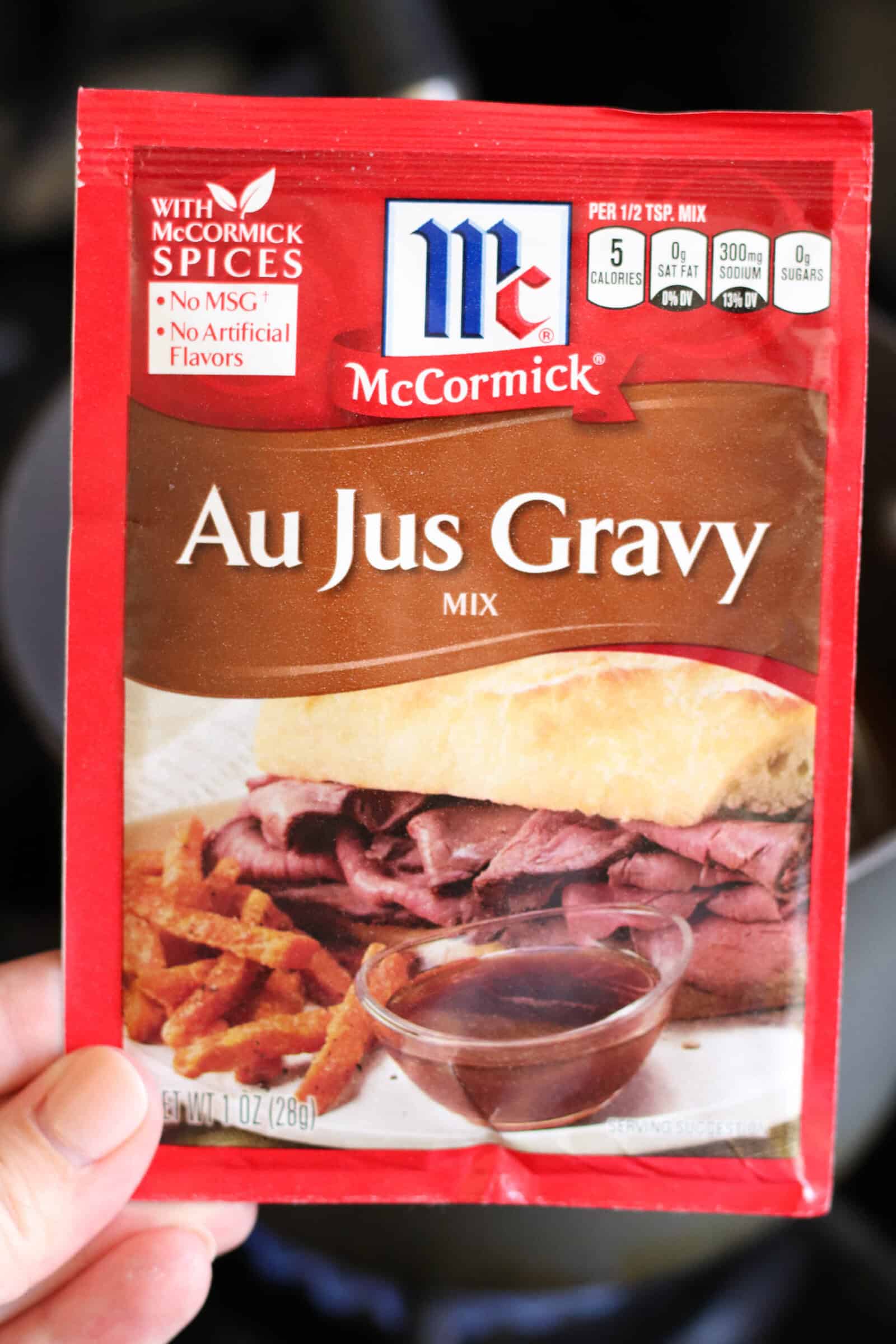 McCormick Au Jus Gravy Mix Seasoning Packet, 1 oz