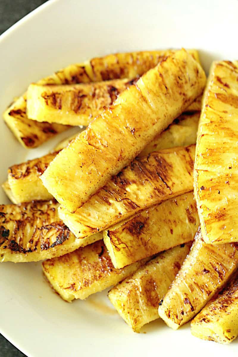 Baked Brazilian Pineapple with Bonus Kabab Recipe - Kitchen Divas