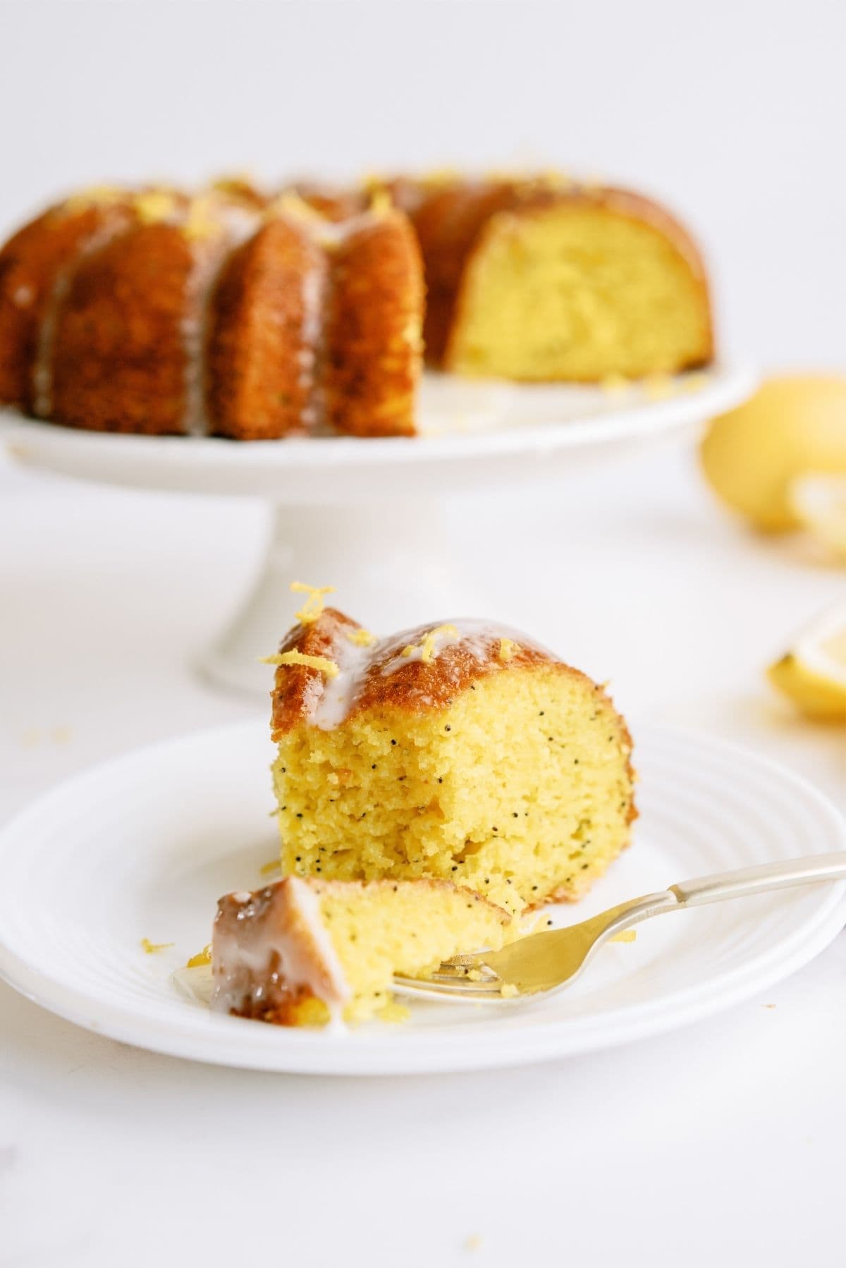 Lemon Poppy Seed Bundt Cake Recipe: Easy Cake Mix Recipe