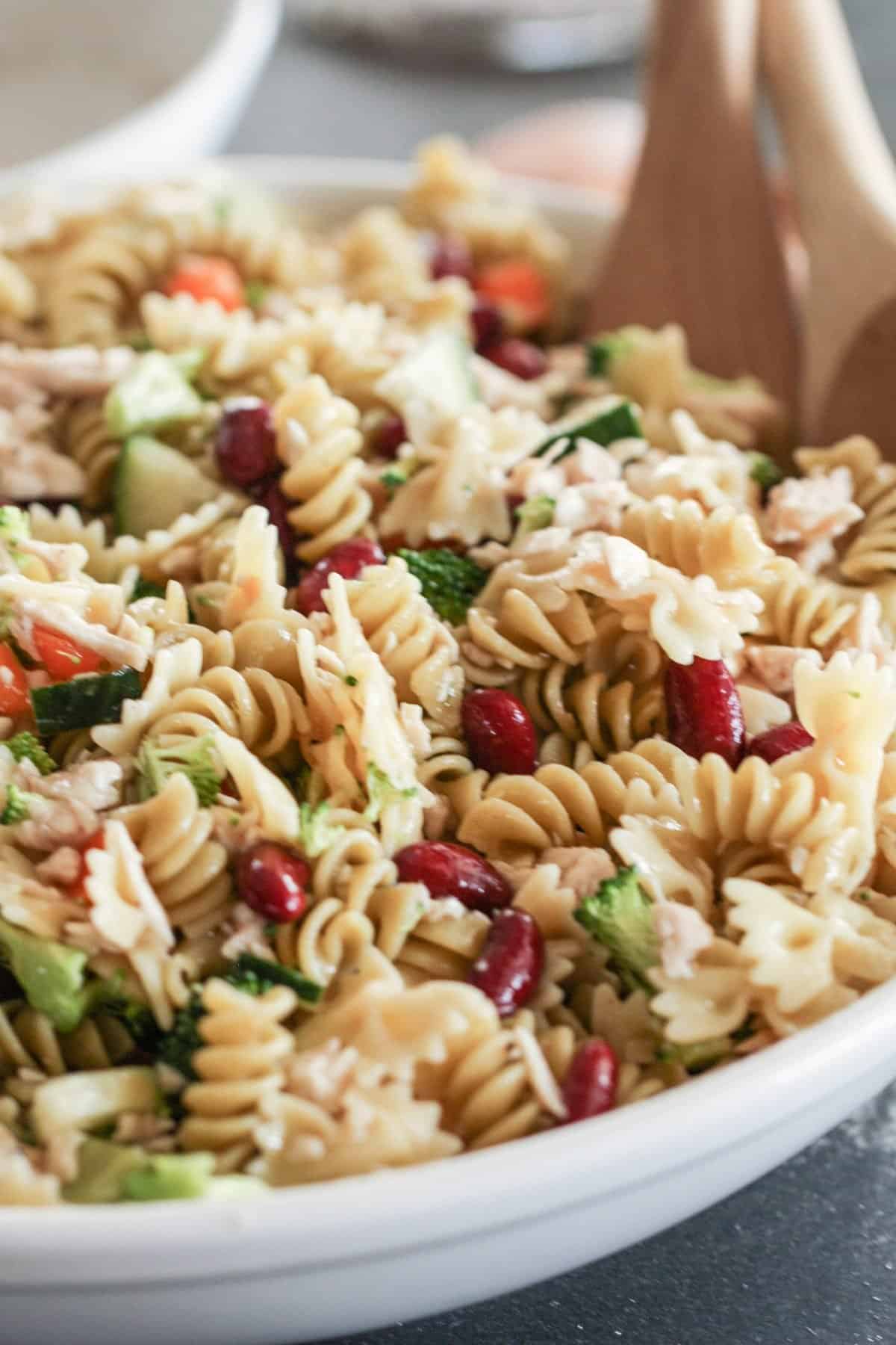 Copycat Hug-Hes Chicken Pasta Salad