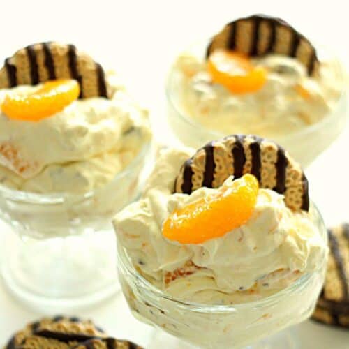 Mandarin Orange Cookie Dessert Salad