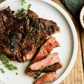 tangy marinated steak