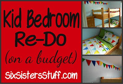 Kid Bedroom Re-do on a Budget