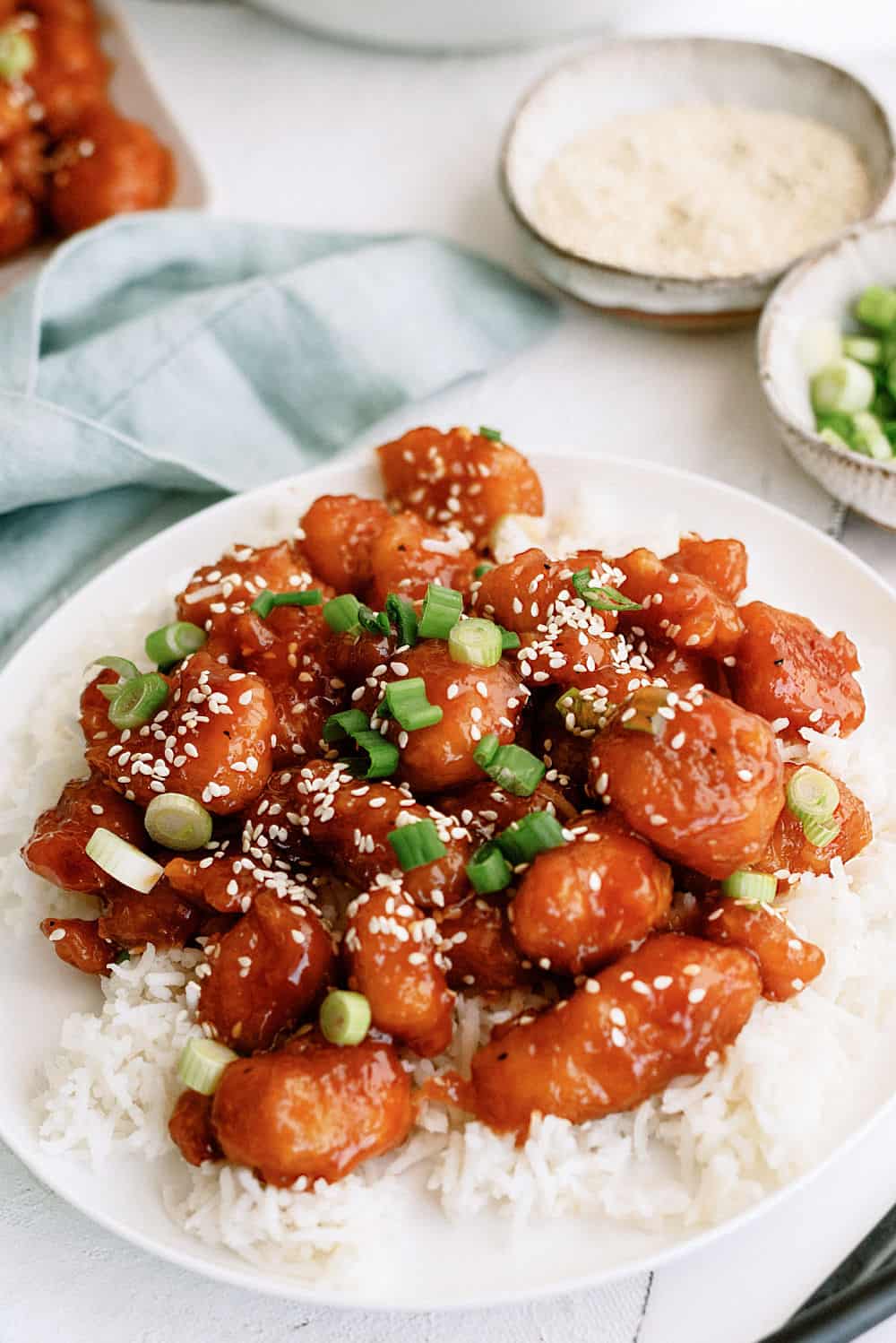 Sticky Sesame Chicken Recipe - Ready in 20 Minutes!