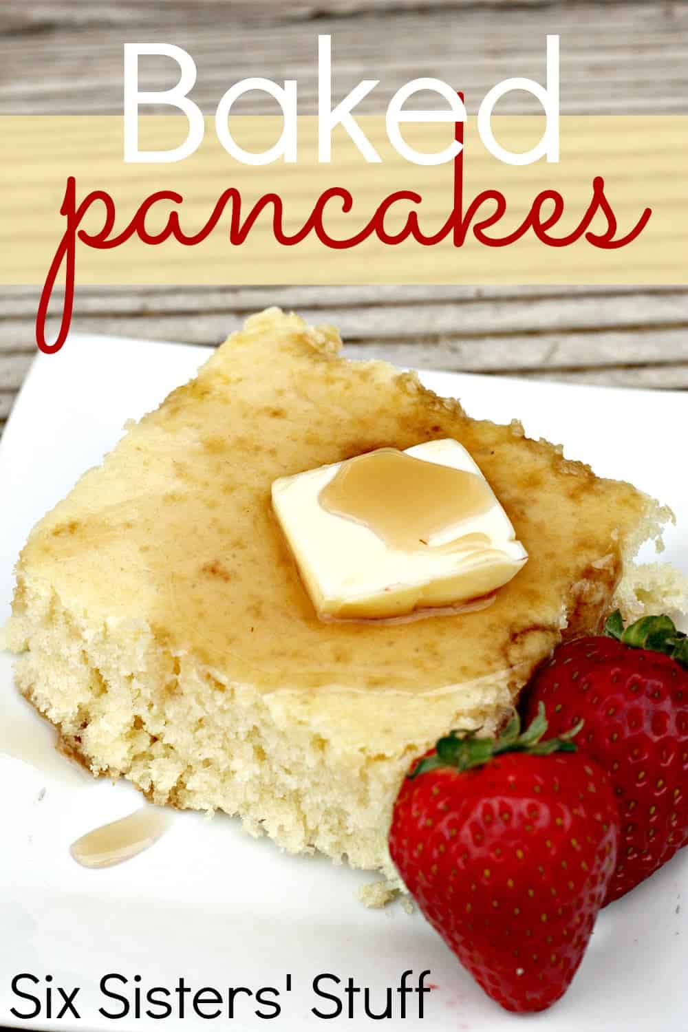 Baked Pancakes Recipe (Freezer Meal)
