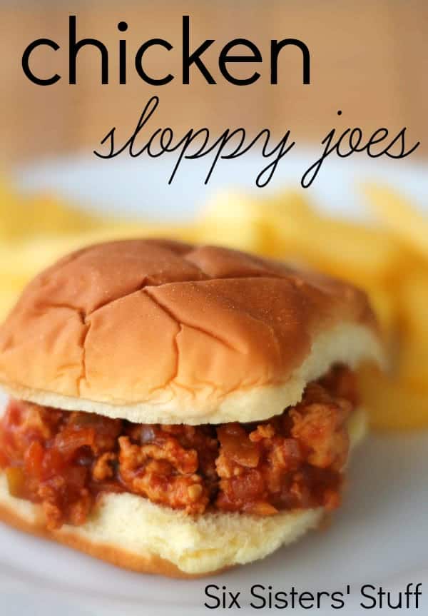 Chicken Sloppy Joe Recipe {with Mrs. Dash Seasoning}