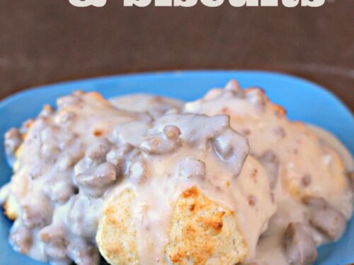 Drop Biscuits and Sausage Gravy + Video - TSRI