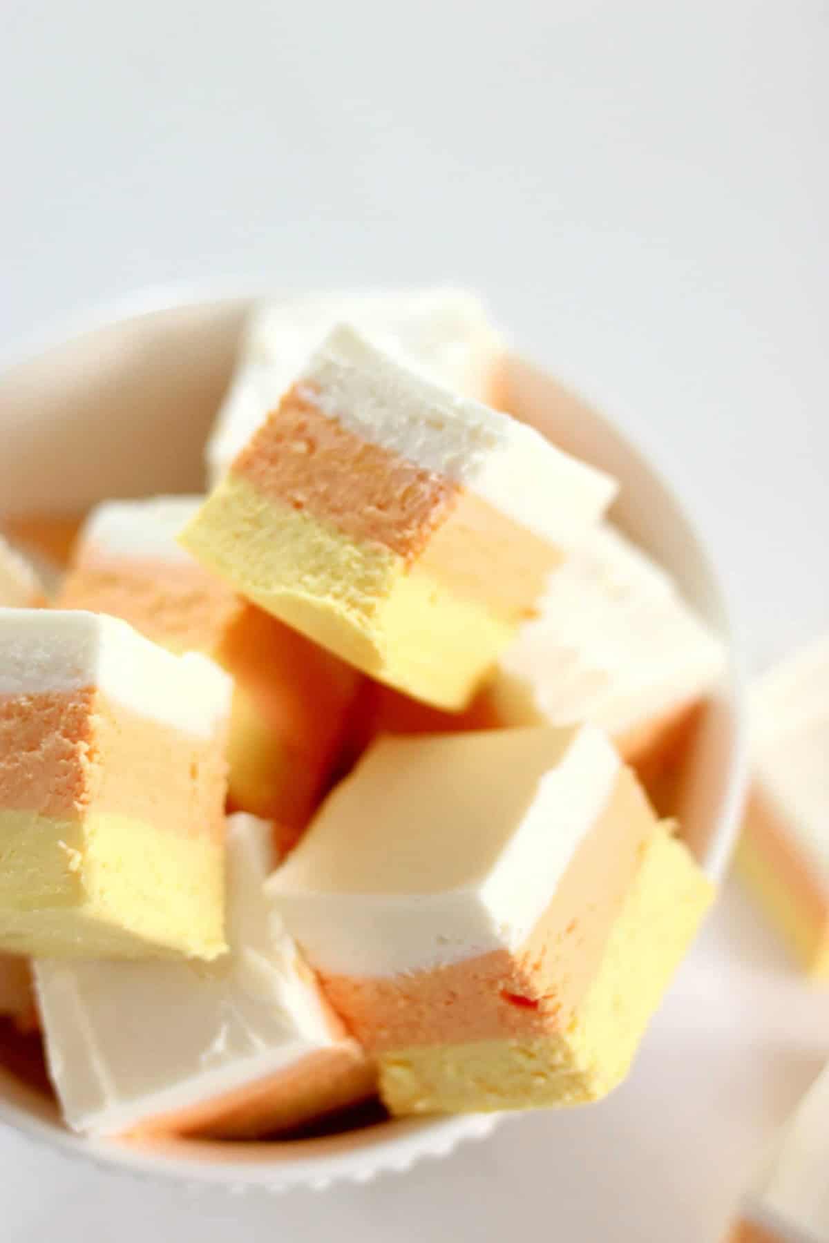 Candy Corn Fudge