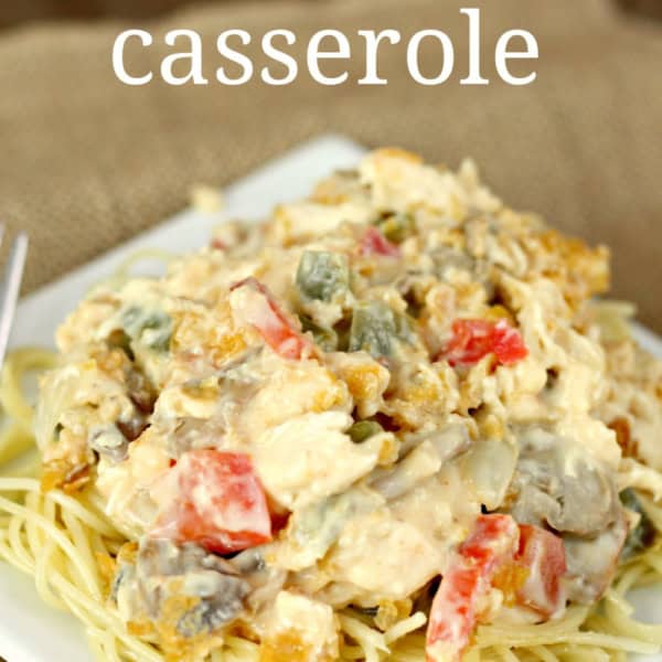 creamy chicken and noodle casserole