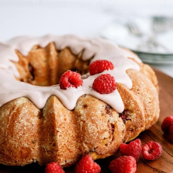 The Best Fresh Raspberry Yogurt Bundt Cake Recipe 