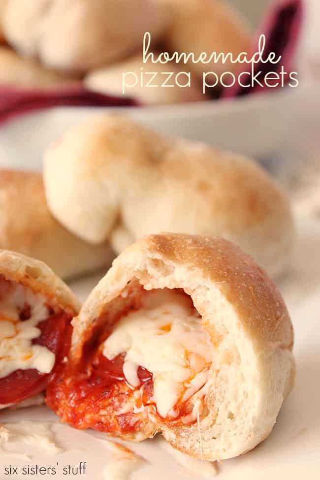 Homemade Pizza Pockets