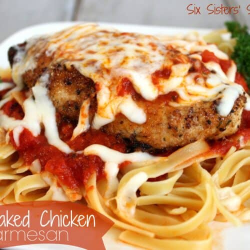 Easy Baked Chicken Parmesan