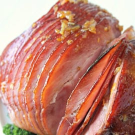 citrus glazed ham