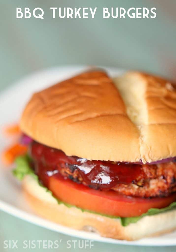 BBQ Turkey Burgers Recipe – Six Sisters' Stuff