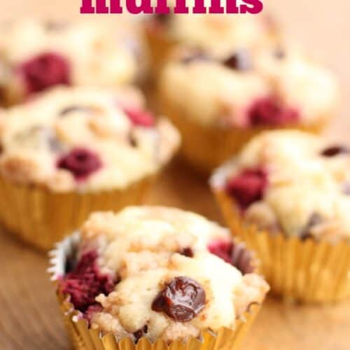 Chocolate Raspberry Muffins