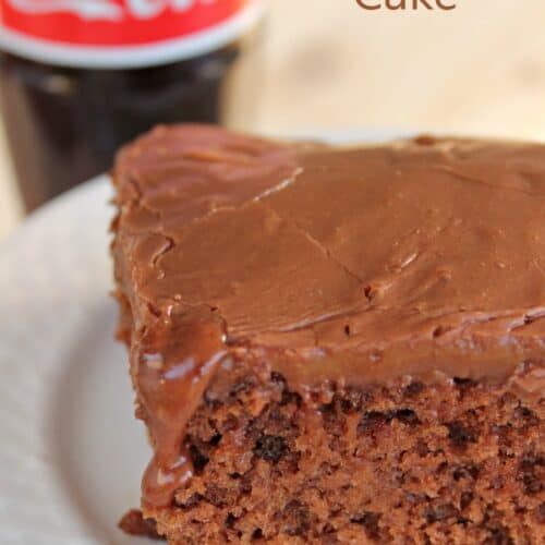 Coca cola store chocolate cake