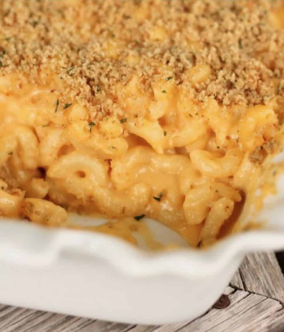 Baked Mac and Cheese in a 9x13 dish