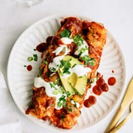 chicken fiesta enchiladas