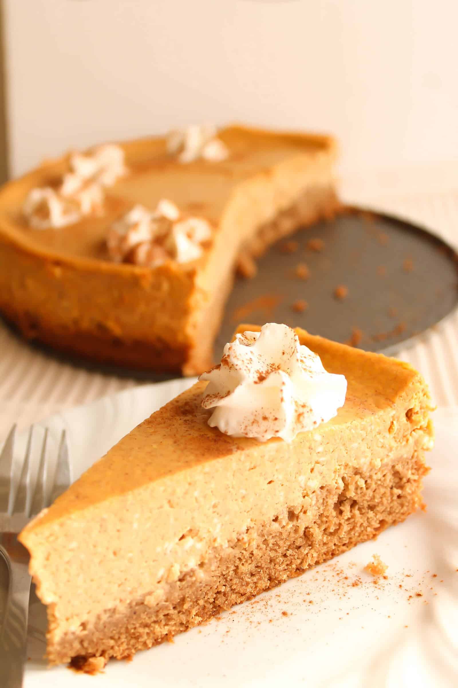 pumpkin pie cheesecake recipe