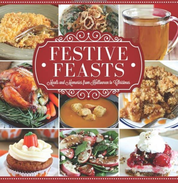 Festive feasts cookbook cover