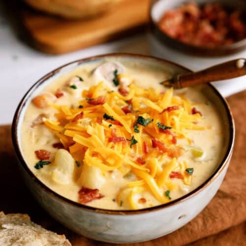 wisconsin bacon and potato cheese soup