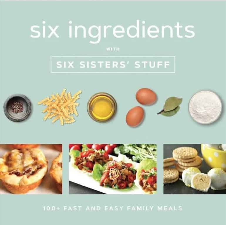 more six ingredient or less recipes cookbook cover