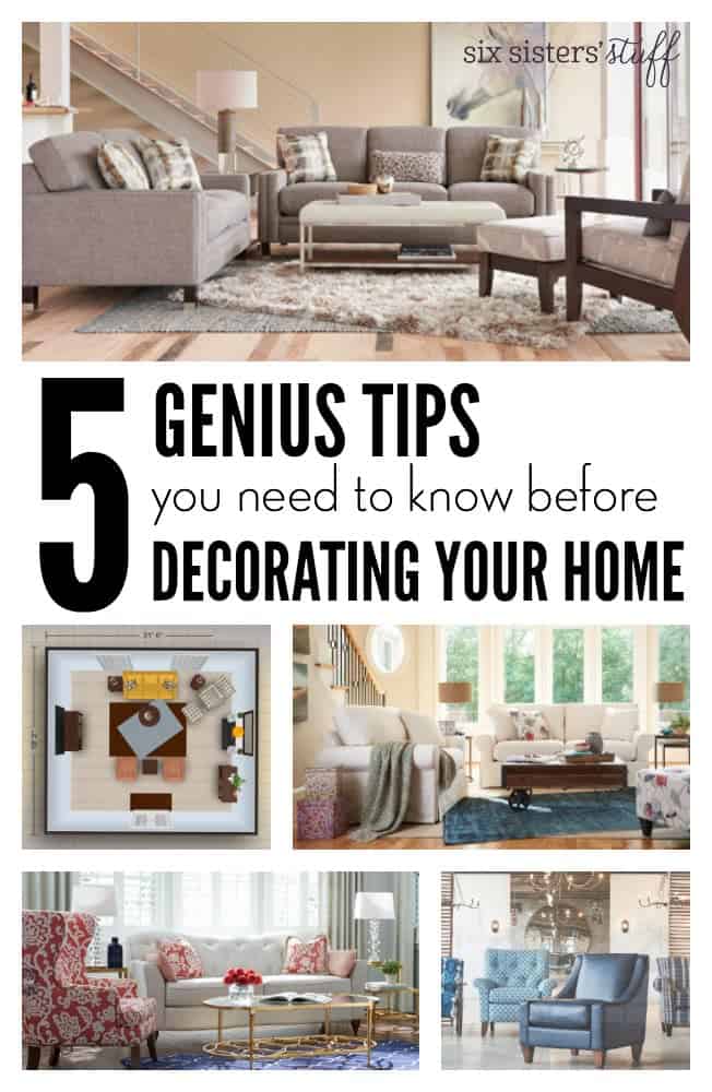 5 Genius Tips for Decorating Your Home - La-Z-Boys In-Home Design ...
