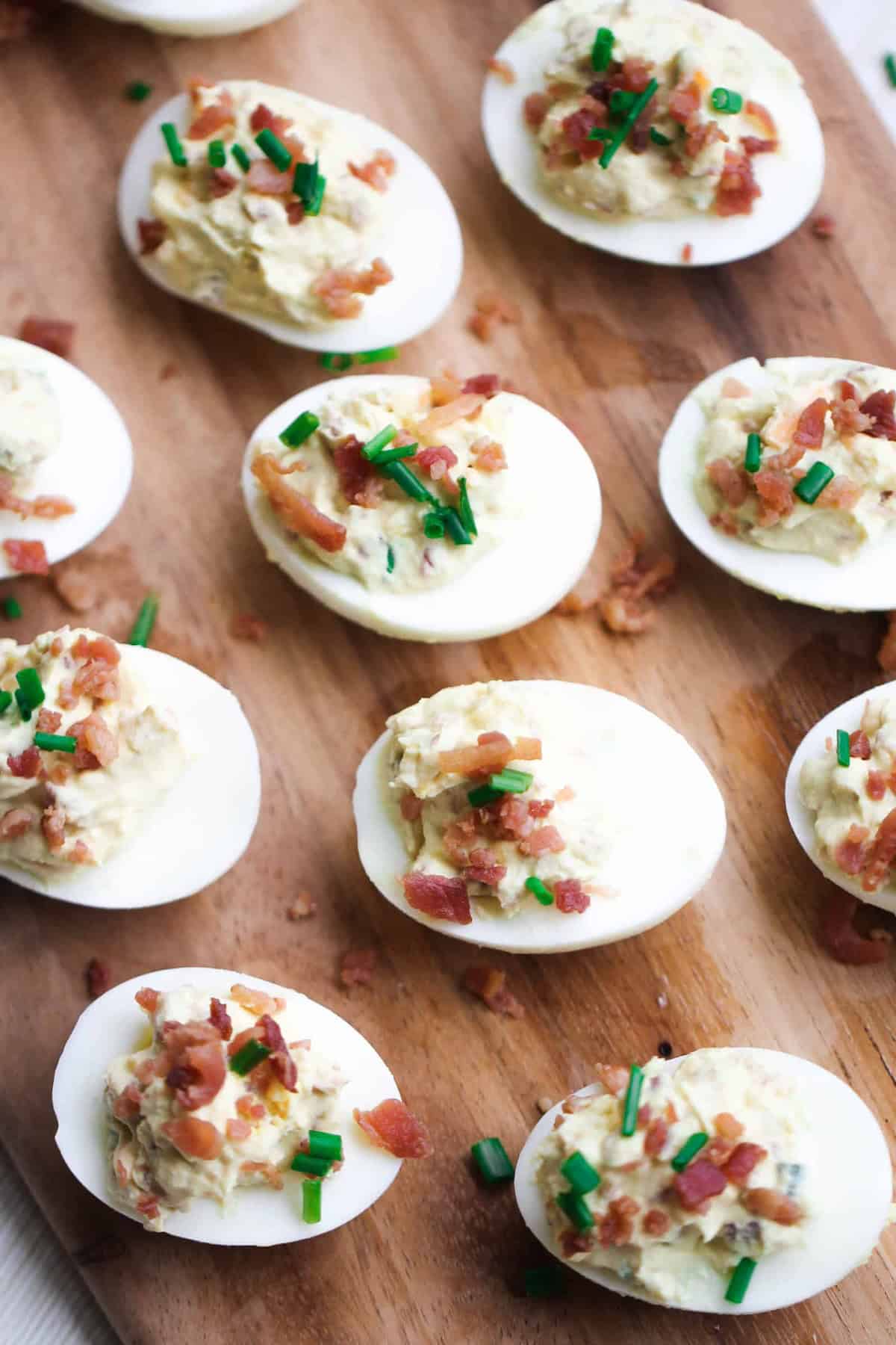 Loaded Deviled Eggs