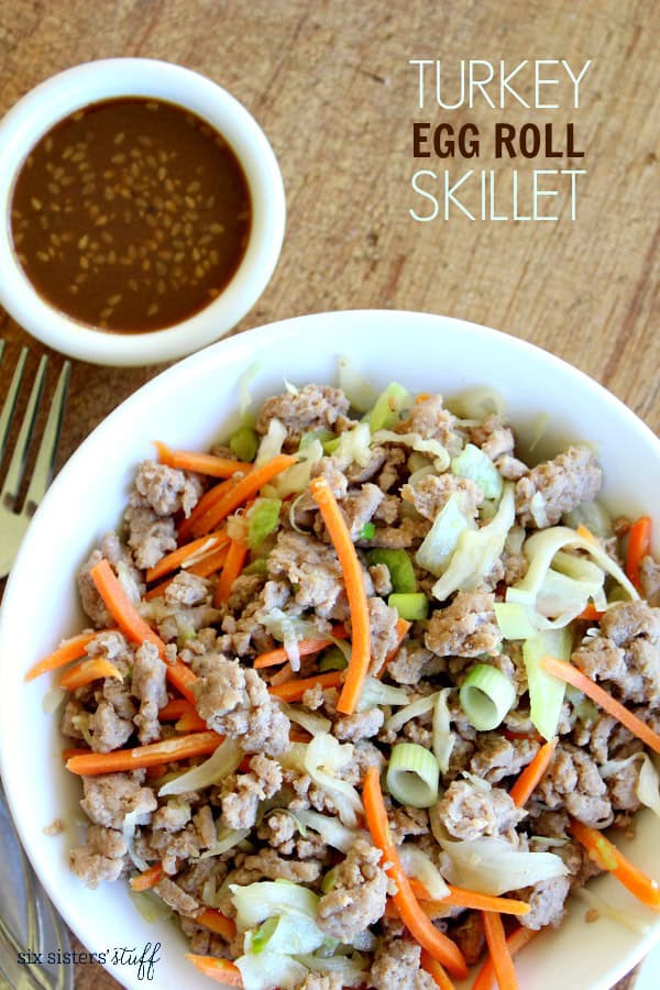 Turkey Egg Roll Skillet Recipe image