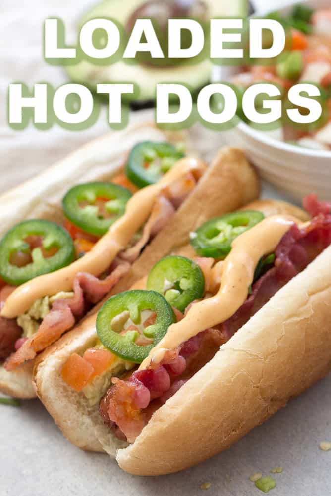 Loaded BBQ Hot Dog