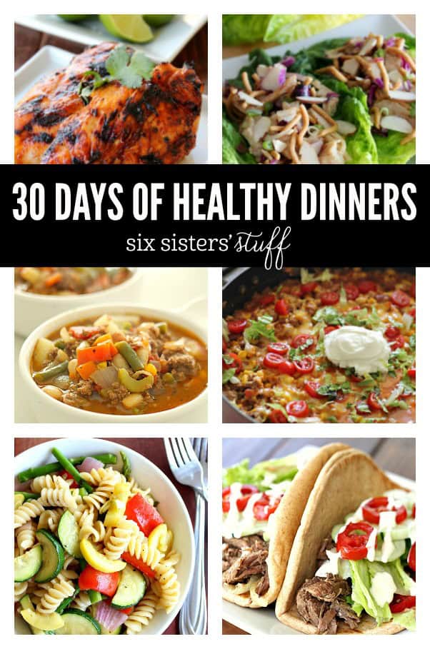 30 Days of Healthy Dinner Recipes for Weight Loss