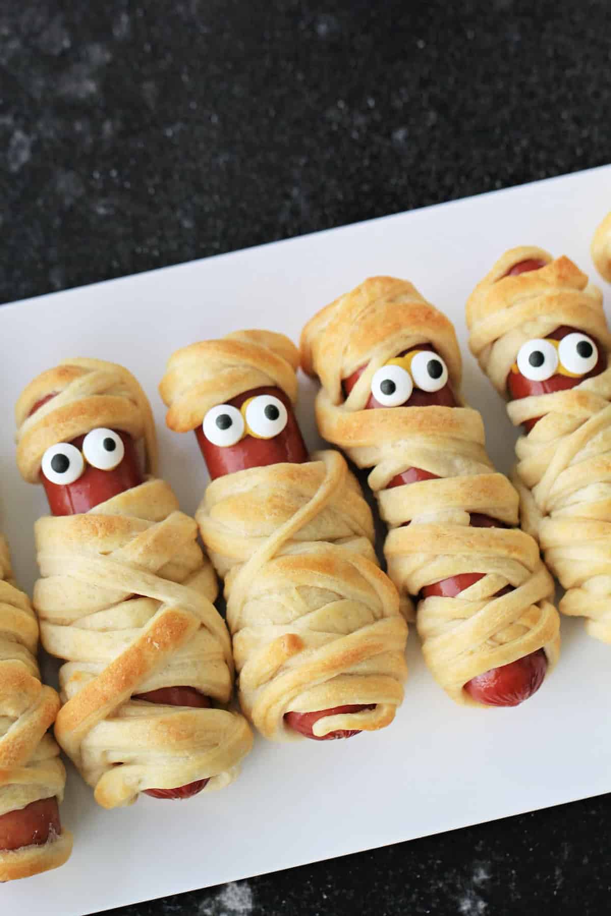 Halloween Mummy Dogs