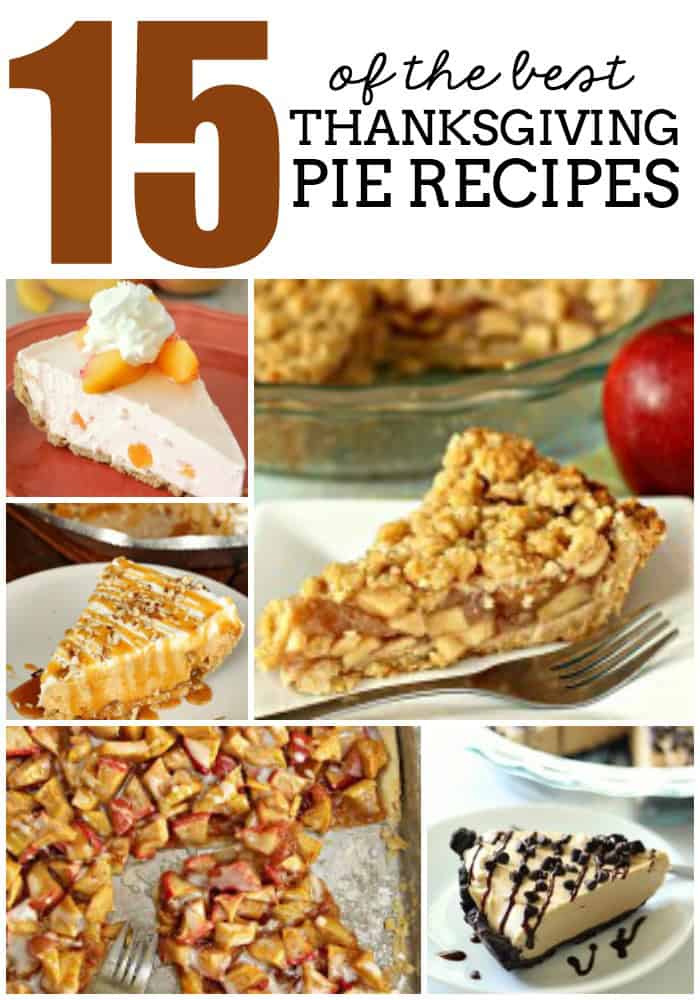 15 of the BEST Thanksgiving Pie Recipes | Six Sisters' Stuff