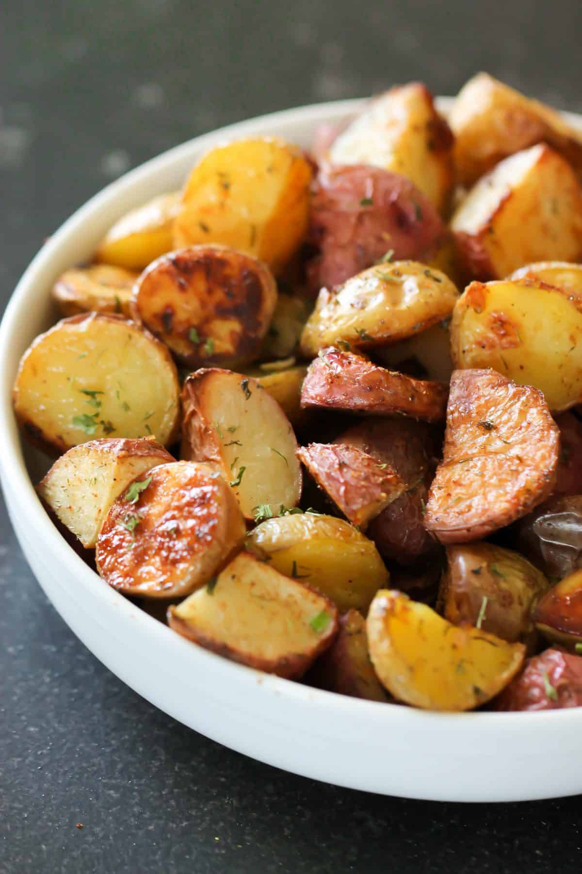 The BEST Slow Cooker Bacon Cheese Potatoes Recipe