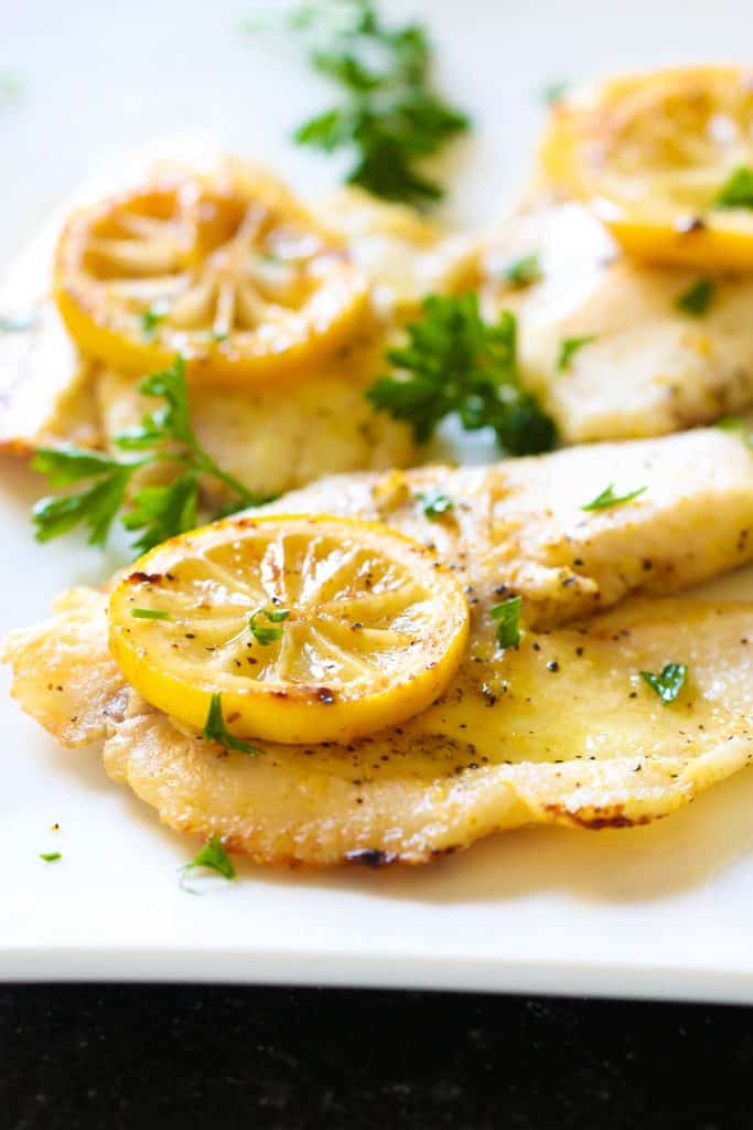 Lemon Butter Tilapia – Six Sisters' Stuff