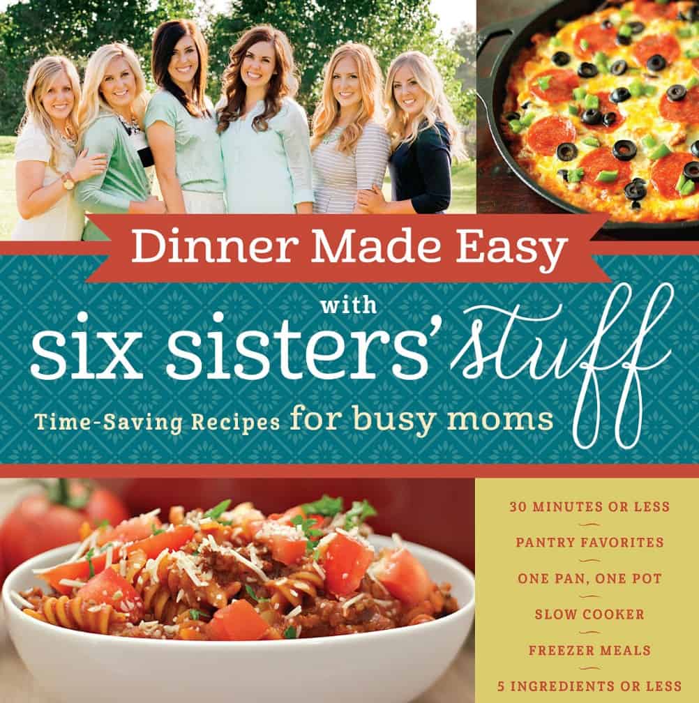 Dinner Made Easy Cook Book from Six Sisters' Stuff