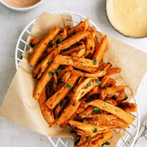 Baked Sweet Potato Fries Recipe